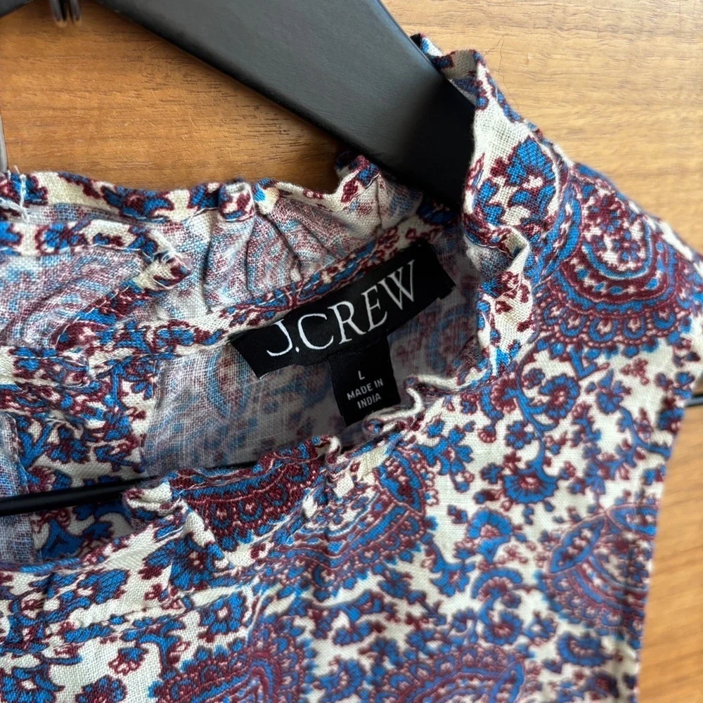 J. Crew 100% linen